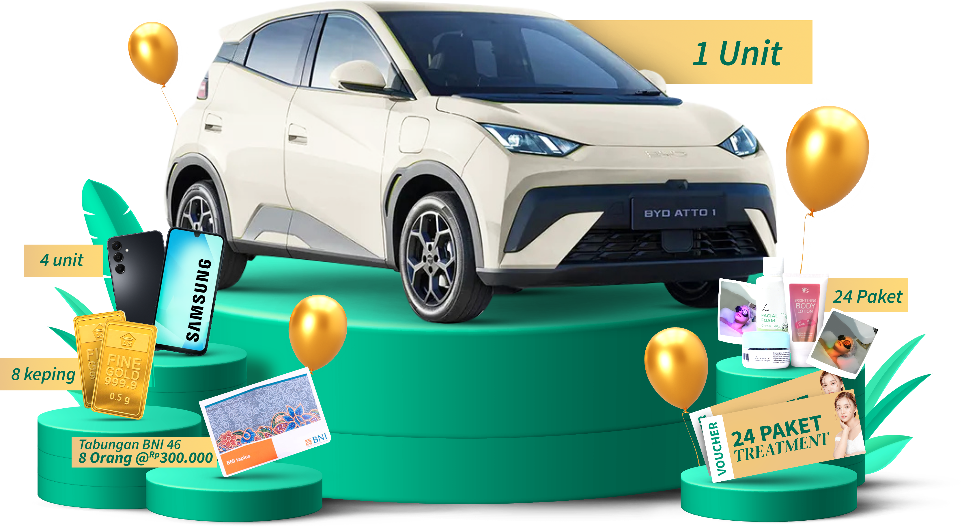 Hadiah Utama Undian Larissa